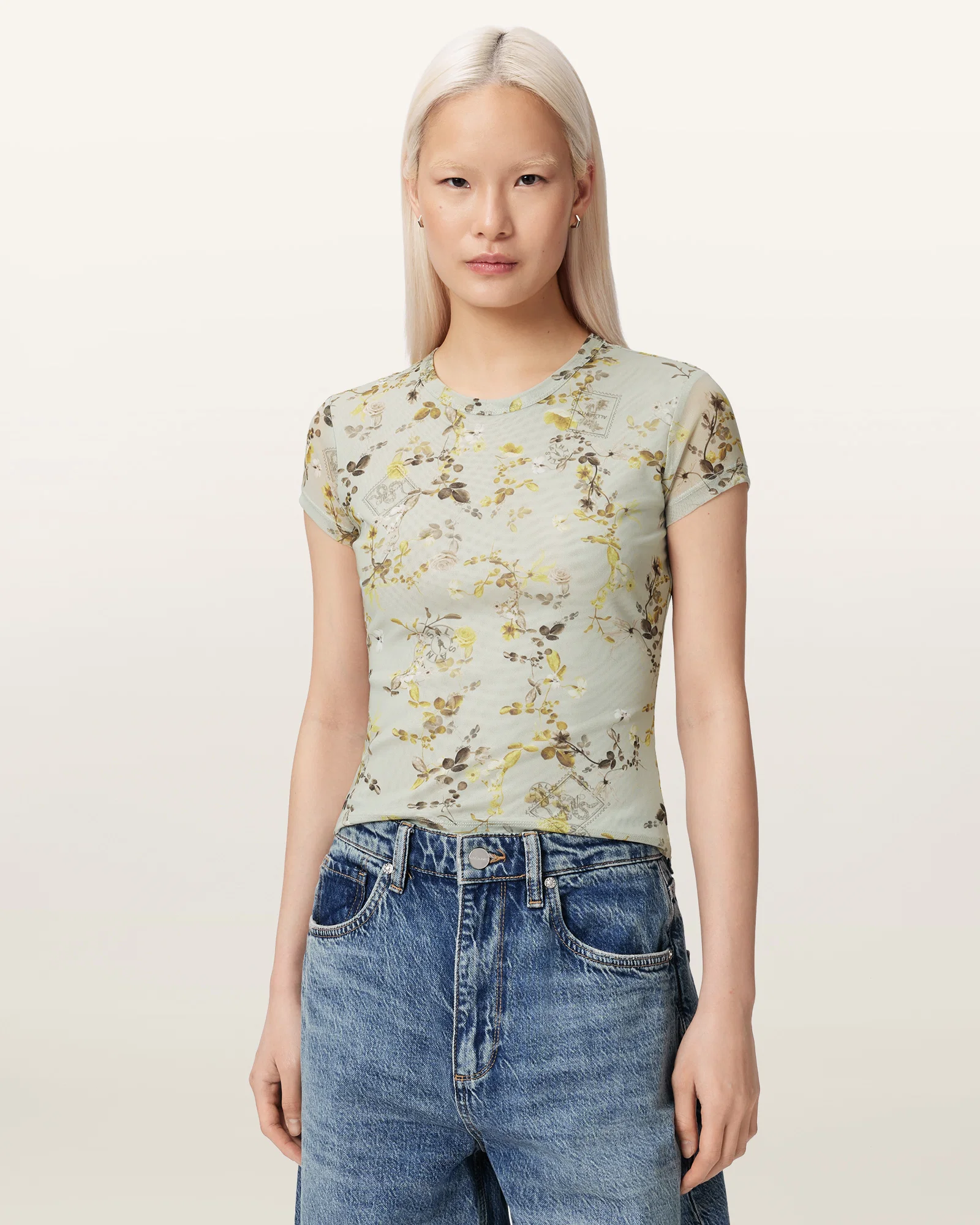 Ellie Mesh Tee